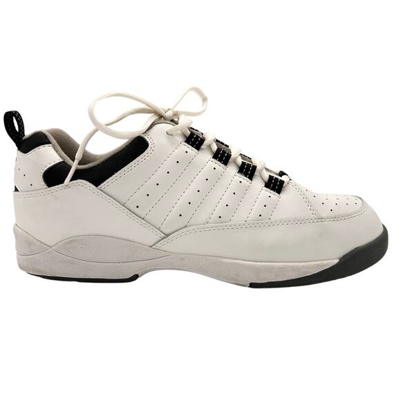 Brunswick Eagle‎ Leather Low Top Classic Bowling Shoes White Men's Size US 10.5 - Picture 1 of 9